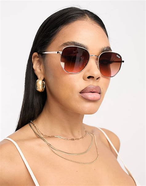 quay gradient sunglasses.